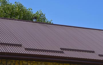 typical Easter Balgedie corrugated roof uses